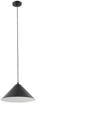 Lindby Pendelleuchte Clarine (Modern) in Schwarz aus Metall (1 flammig, E27) - Deckenlampe Esstischlampe Hängelampe Hängeleuchte Wohnzimmerleuchte