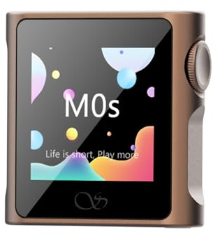 SHANLING M0s Hi-Fi-MP3-Player, Mini-DAC,AMP HD-Touchscreen, Bluetooth 5.0, unterstützt verlustfreien Stereo-Sound mit 2 TB SD-Karte für Sport, Joggen und Workout (Mocha, Without SD Card)