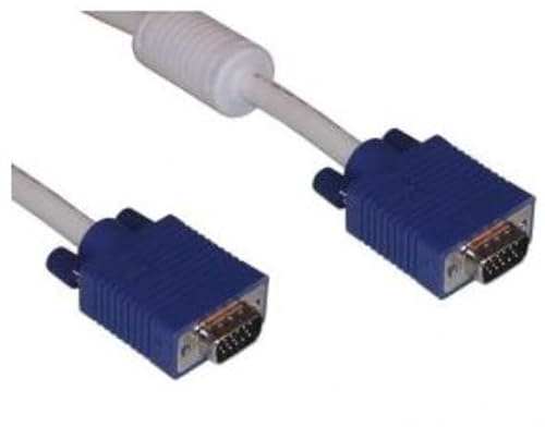 WEB world electronic business Cavo Monitor VGA Maschio Maschio con Nucleo in Ferrite e Schermatura EMI - 20 m