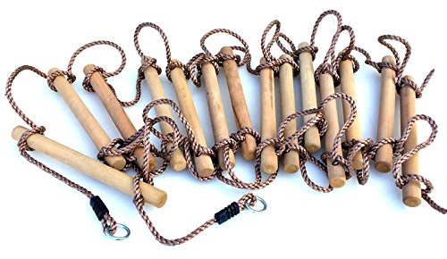 Strickleiter mit 14 Sprossen, Länge 4,90 m