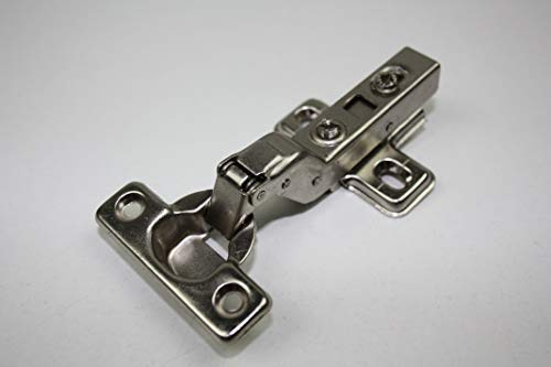 HKB® Minimat Topfscharnier mit Dämpfung, Schrauben, zum Aufklipsen mit integrierter Dämpfung | für innenliegenden Türen | 110° Öffnungswinkel Topf ø 26mm | 2 Stück Artikel: 9261871