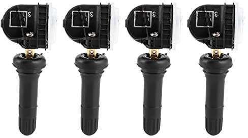 4 Sensores de Control de Presión de Neumáticos, de Control de Presión de Neumáticos TPMS para Coche Compatible con Ecosport/Fiesta/Focus.
