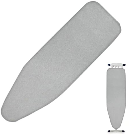 Housse de Planche à Repasser Lyanny | 120x40cm | Housse de Planche à Repasser avec Dessus en Coton et Rembourrage épais | Housse de Rechange pour Planche de Fer résistante aux brûlures