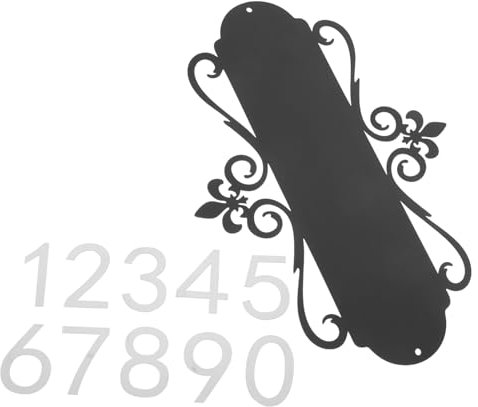 YARNOW Elegant House Number Plaques Adhesive House Numbers for Doors Street Address Stick