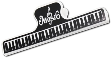 Feste Clips für Notenblätter, Klavier, Notenhalter, für Gitarre, Violine, Klavier, professionelle Notenblatt-Clip