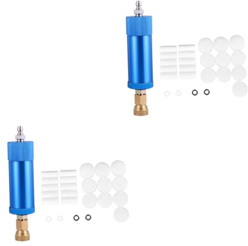 DIYEAH 2 Pezzi Compressore Ad Alta Pressione con Separatore e Acqua Filtrazione con Design Connettori per Inflazione Compatibile con Diverse Interfacce