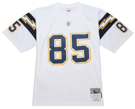 Mitchell & Ness NFL fotbollströja Legacy San Diego Chargers – Antonio Gates 2006, Antonio Gates, vit, L