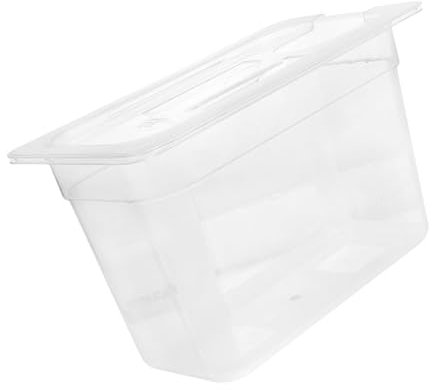 6L trasparente Slow Cooker Storage Case con bordi arrotondati per una facile manutenzione Sous Vide serbatoi di acqua di grande capacità
