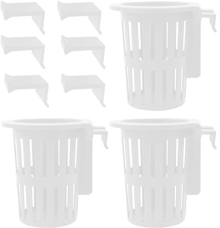 ETUCYNG Maceta para Plantas Acuáticas | con Gancho Y para Plantas De Acuario | Accesorios para Terrario Paludario Estanque De Camarones Y De Interior