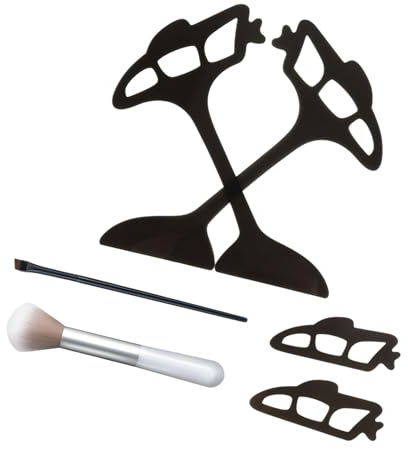 Augen-Make-up-Hilfe mit mehreren Formen für verschiedene Typen, Liner-Schablonen-Werkzeug für schnelles und präzises Auftragen von Make-up