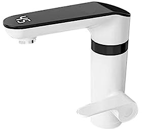 Chauffe-eau électrique, Chauffe-Eau Électrique, Mitigeur, Évier Chaud Instantané,Chauffage 2 En 1,Radiateurs, pour la cuisine, la salle de bain