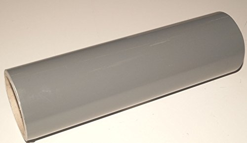 INDIGOS UG - Viperstreifen Auto matt - Rennstreifen, Aufkleber, Rallystreifen - GRAU - 400 cm x 20 cm fürs Auto, Glas, Beschriftungen - Tuning - Carstyling - Viper - Racingstreifen - Autoaufkleber