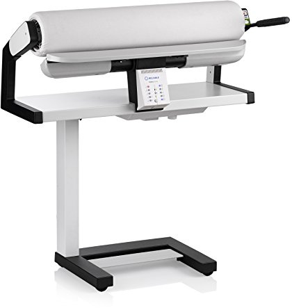 Reliable 100SR Rotary Steam Press - Verve Steam Press With Foot Pedal Control, 3 Steam Settings, Variable Speed, Dual-End Feed for Ironing Long Sheets, 1800W Heating Element, Safety Release Lever