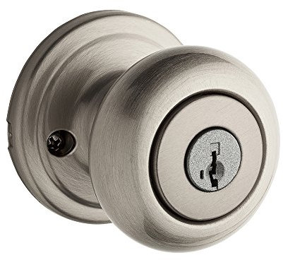 Kwikset 740H-15SGC Hancock Entry Door Lock Smart Key Satin Nickel Finish with New Chassis