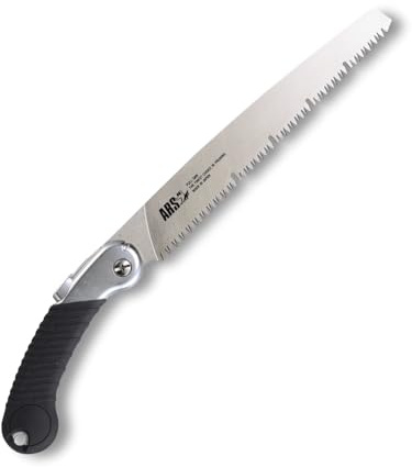 ARS tl-24 Astsäge mit Gummi Grip Griff, Scheide & 240 mm Super TurboCut gerade Klinge insgesamt 406 mm lang
