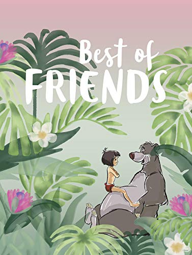 Komar Disney Wandbild Jungle Book Best of Friends | Kinderzimmer, Babyzimmer, Dekoration, Kunstdruck | ohne Rahmen | WB089-30x40 | Größe: 30 x 40 cm (Breite x Höhe), Bunt