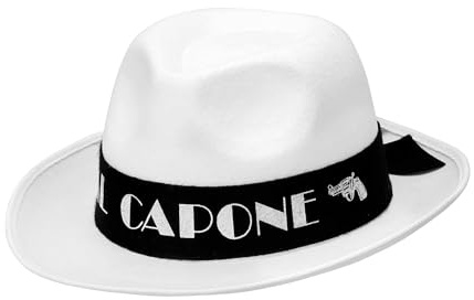 W WIDMANN MILANO Party Fashion Unisex Widmann Al Capone Hut aus Filz