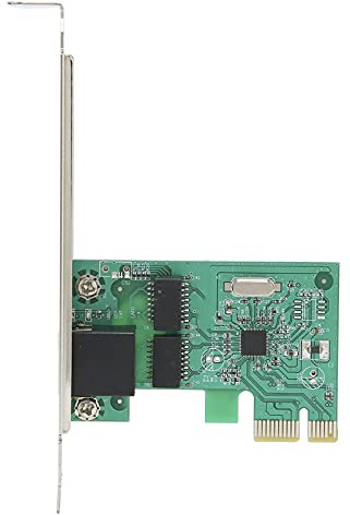 PUSOKEI 10/100 / 1000Mbps Interne Computernetzwerkkarten, Gigabit-Ethernet-Computernetzwerkkarte, WLAN-Adapter für Gaming-PCs, Unterstützt für 10/8 // 7