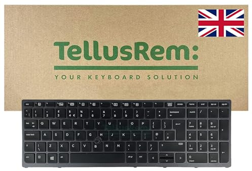 replacement UK backlit keyboard for HP
