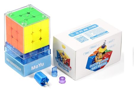 Zauberwürfel, MoYu Super RS3M 2022 3x3 Speed Cube Maglev Ball Core Version