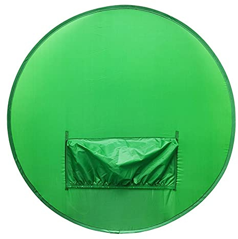 Réflecteur Banque de Fond Écran Vert Vibrato Réflecteur Fotografia Photo Studio Chaise Pliante Photographie Accessoires Réflecteur pour Studio Photo (Size : 142cm, Color : Green)