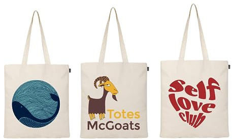 Ecoright Tote Bags for Women, Trendy & Reusable Grocery Bag, Cotton Tote Bag for School, Daily Use, Shopping & Beach
