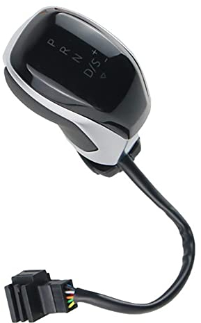Doumneou Automatischer Schaltknauf AT Weiß LED Elektronischer Schalthebel Handball für Golf 6 7 CC B7