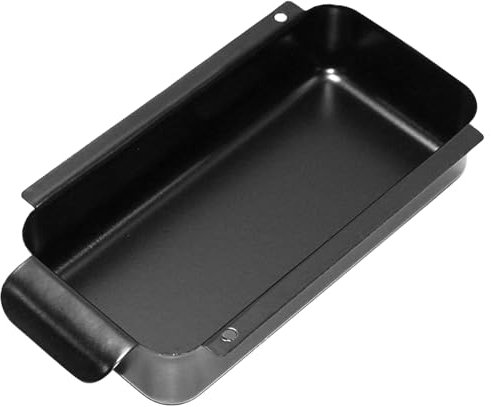 Carkio Bandeja de goteo para parrilla, bandeja colectora de grasa compatible con Char-Broil 9328812P06 G416-0015-W1, accesorios de acero negro para la mayoría de parrillas de gas Charbroil