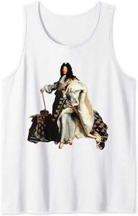 Louis XIV, Louis 14, Roi Français Royaliste Fleur de Lys Débardeur