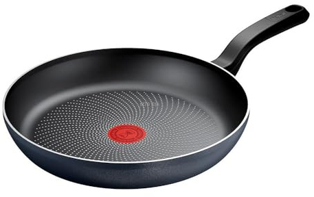 Tefal So'Light Bratpfanne 28 cm | Leichte Induktionspfanne | Sichere Antihaftbeschichtung | Schnelles Aufheizen | Light Tech Technologie | 2 Jahre Garantie | H0560642