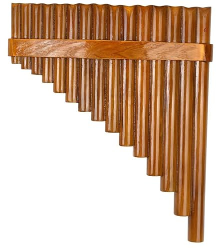 Panflöte G-Taste 15-Rohr Rohrflöte Instrument Bambus Xiao Anfänger(L)