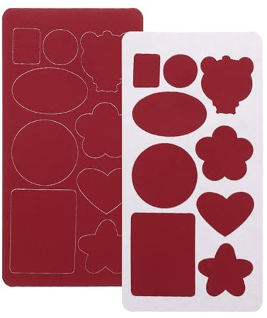 QUARKZMAN 2 Stück Reparaturflicken 10 x 20cm Reparatur Patches Flicken Selbstklebend Stoff, Wasserfester Reparatur für Daunenjacke, Zelt, Schlafsack, Autositz (Weinrot)