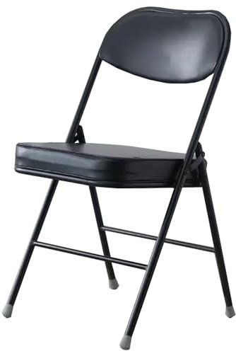 Sgabello da bar pieghevole portatile con schienale e seduta imbottita, sedia pieghevole per cucina, isola, negozio di chitarre e bar, comodo e salvaspazio, sgabello pieghevole