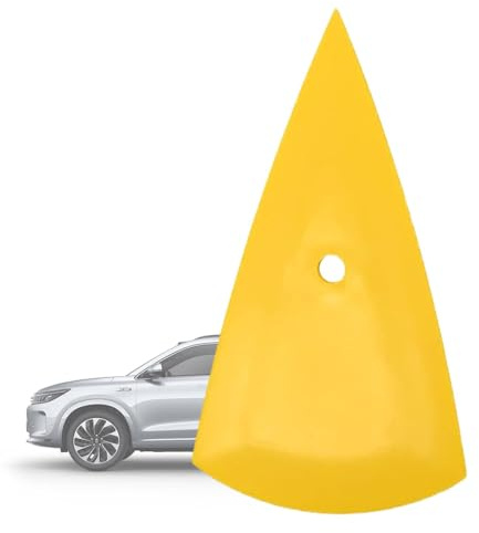 Spatola triangolare per applicazione di pellicole in vinile, raschietto per dettagli auto, raschietto di precisione per bordi con impugnatura comoda, pellicola protettiva per auto, finestrini
