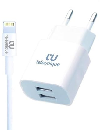 Charger + Micro USB- 2 USB Ports – 2.1A Fast Charging Solution for Apple devices