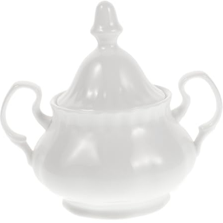 SMASOLO Zuccheriera con Teiera Vintage Decorativa Barattolo Spezie per Resistente Temperature Estreme Contenitore e Condimenti Raffinato