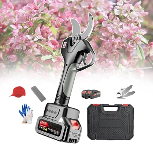 cesoie elettriche, Forbici da giardino, tagliasiepi elettrico da 1,7 pollici, forbici elettriche professionali senza spazzole
