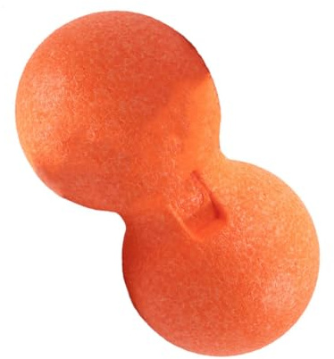 Anneome Erdnuss Massageball aus Epp für Tiefengewebsmassage zur Stresslösung mit Festem Inneren für Fuß- und Wirbelsäulenmassage Praktisches Fitness Massagegerät