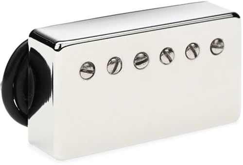 DiMarzio DP 260N PAF Master Neck Humbucker, E-Gitarren Tonabnehmer, Nickel Cover