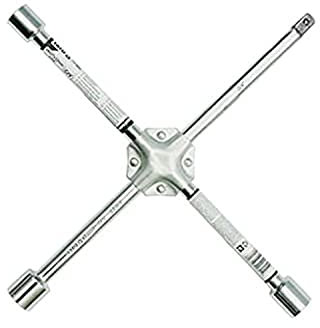 YATO YT-0802 Croix-clé de la jante 24 x 27 x 32 x 3/4