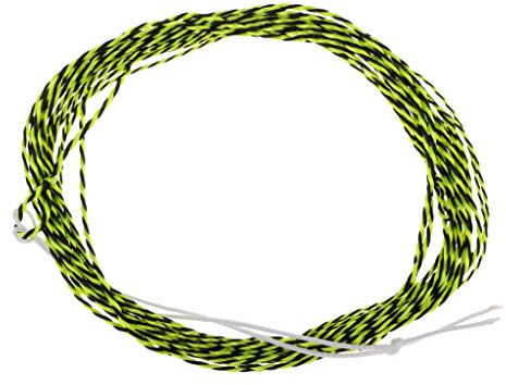 Baoblaze Tenkara Fliegenschnur Rollschnur Schwimmschnur mit Schleife 11FT Angeln Schnur