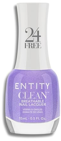 Entity Clean - Smalto per unghie a colori breathable | Smalto per unghie ad asciugatura rapida ed effetto gel | Vernice per unghie lunga durata e rinforzante | Smalto senza tossici, naturale e vegano