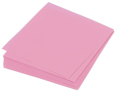 QUARKZMAN 100 Blatt Origami-Papier beidseitig rosa 10 x 10 cm 70 g/m² quadratisches Faltblatt für Kunsthandwerk, Anfänger, Geschenkdekoration