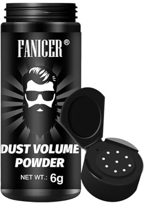 6g Polvos Pelo Hombre,Polvo Voluminizador para Mantiene el Cabello Esponjoso y Suave