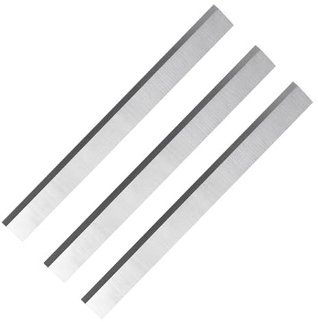3 lame for pialla HSS da 210x20x3 mm, di ricambio for coltelli industriali e for piallatrici o for tutte le pialle 210 spessore