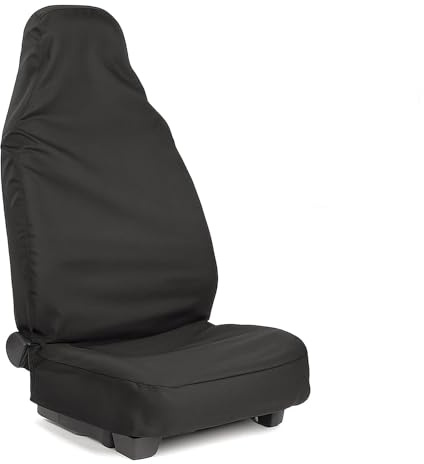 Wcawnlt Housse pour Siège de Voiture, Modèle Universel pour Protection Siege Auto Polyester Noir, Usage Quotidien, pour Anti-poussière Atelier Sport Enfants (132x54cm)