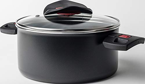 Ballarini 81250D.20 Click und Cook - Olla con Tapa (20 cm)