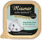 MIAMOR - Milde Mahlzeit Senior | Nassfutter für ältere Katzen mit Filetstückchen vom Geflügel. Leicht verdauliches Ergänzungsfutter im Schälchen ohne Zusatzstoffe | 16x100g Geflügel Pur & Rehwild