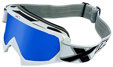 TWO-X Cross-Brille - Motocross-Brille - Kratzfeste Motorrad-Brille - Enduro & Downhill - Modell Race