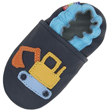 Carozoo Excavator Dark Blue 2-3y